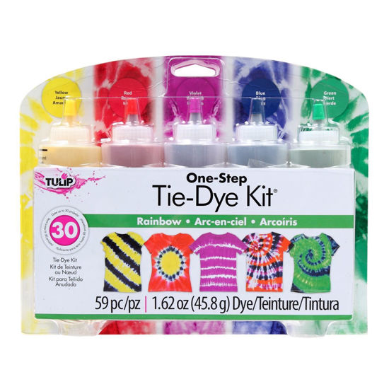 Rainbow 5-Color Tie-Dye Kit