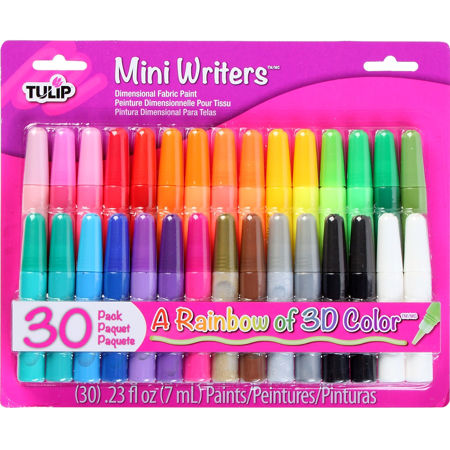 Picture of Dimensional Fabric Paint Mini Writers 30 Pack