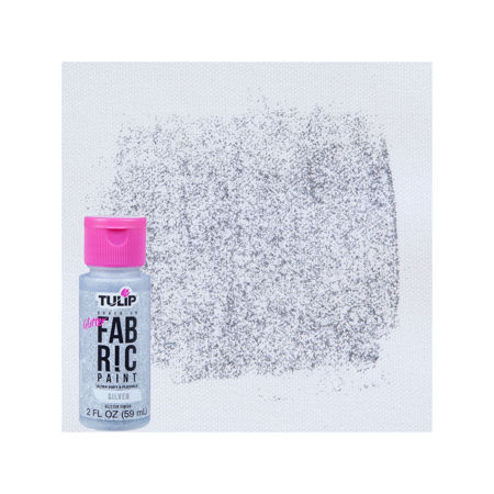 Picture of Brush-On Fabric Paint Silver Glitter 2 oz.