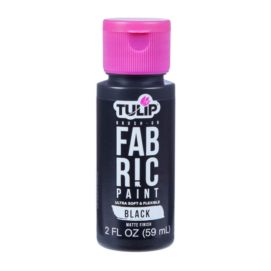 Picture of Brush-On Fabric Paint Black Matte