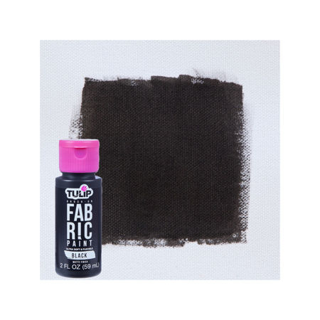 Picture of Brush-On Fabric Paint Black Matte