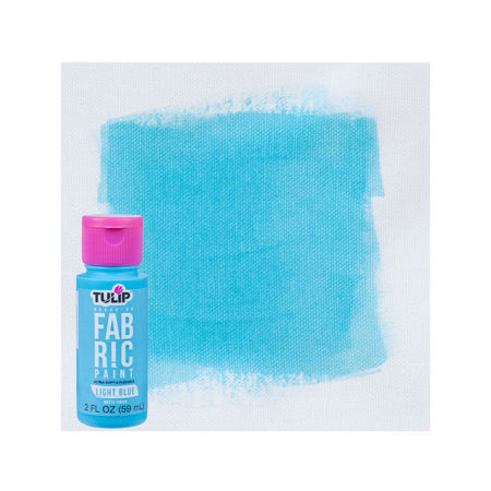 Picture of Brush-On Fabric Paint Light Blue Matte
