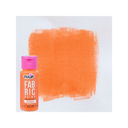 Picture of Brush-On Fabric Paint Orange Matte
