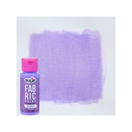 Picture of Brush-On Fabric Paint Purple Matte