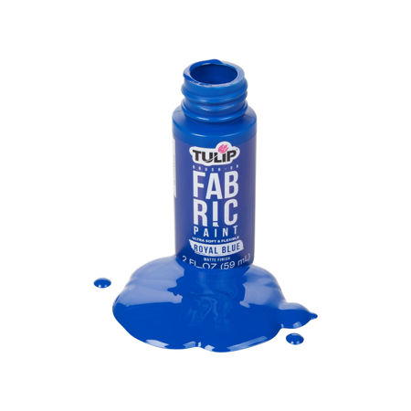 Picture of Brush-On Fabric Paint Royal Blue Matte