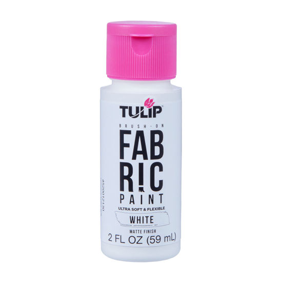 Picture of Brush-On Fabric Paint White Matte