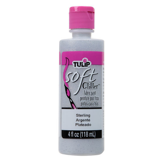 Picture of Brush-On Fabric Paint Sterling Glitter 4 oz.