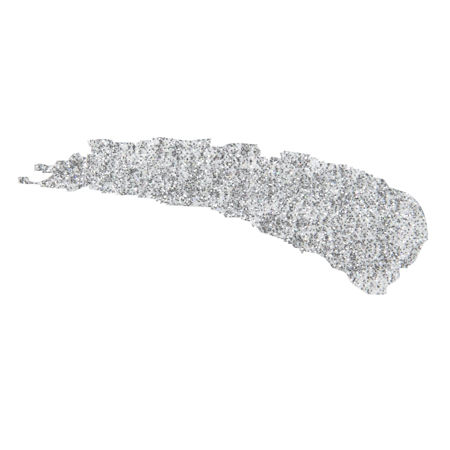 Picture of Brush-On Fabric Paint Sterling Glitter 4 oz.