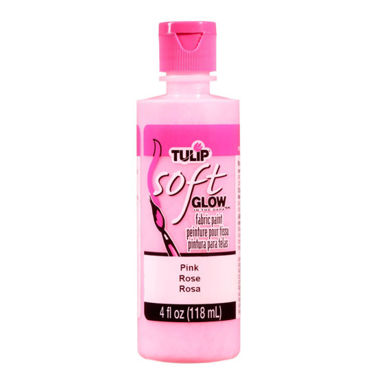 Picture of Brush-On Fabric Paint Glow Pink 4 oz.