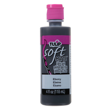 Picture of Brush-On Fabric Paint Ebony Matte 4 oz.