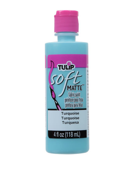 Picture of Brush-On Fabric Paint Turquoise Matte 4 oz.