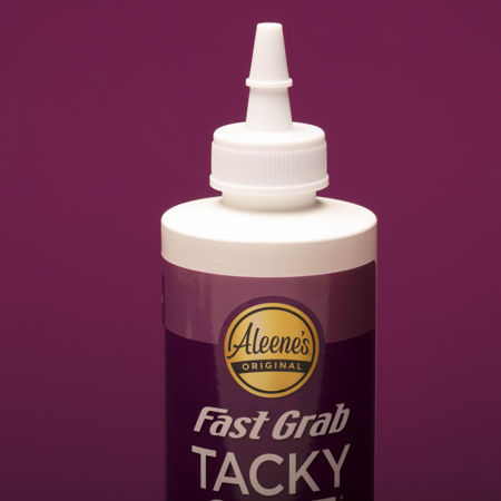 Aleene's® Fast Grab Tacky Glue application