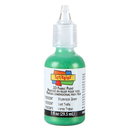 Picture of 3D Fabric Paint Shamrock Green 1 oz.