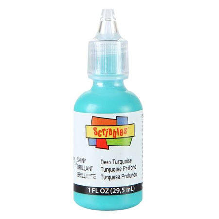 Picture of 3D Fabric Paint Deep Turquoise 1 oz.