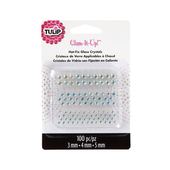 Picture of Glam-It-Up! Hot-Fix Glass Crystals 100 Pack