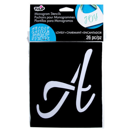 Picture of Monogram Stencils Lovely 26 Pack