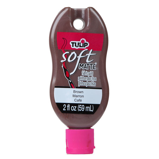 Picture of Brush-On Fabric Paint Brown Matte 2 oz.