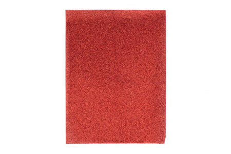 Picture of Iron-On Transfer Red Glitter Sheet