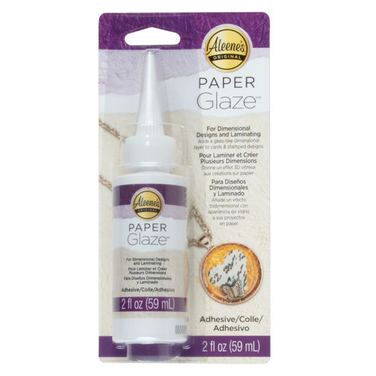 Aleene's® Paper Glaze™ inside package 