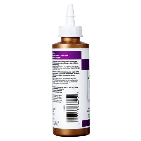 Aleene’s ® Acid-Free Tacky Glue back of the bottle