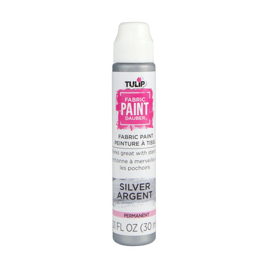 Picture of Tulip® Fabric Paint Dauber Silver