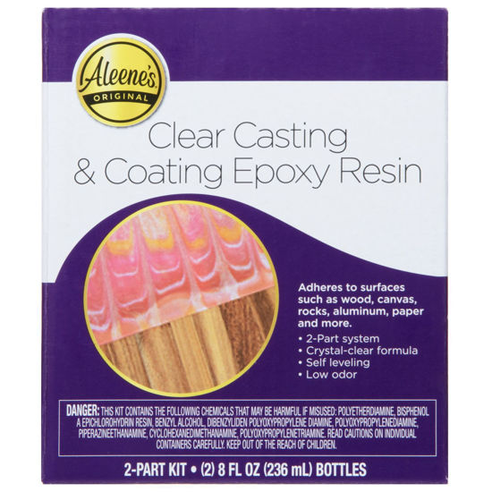 Clear Casting & Coating Epoxy Resin Kit front of box