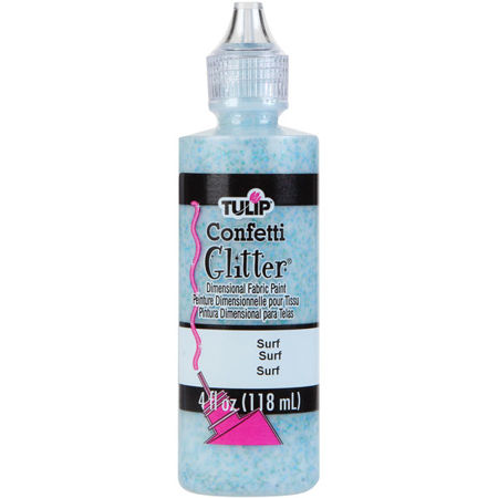 Picture of Tulip Dimensional Fabric Paint Glitter Surf 4 oz.