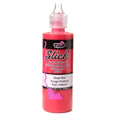 Picture of Tulip Dimensional Fabric Paint Slick Deep Red 4 oz.