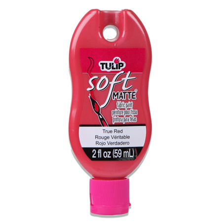 Picture of Brush-On Fabric Paint True Red Matte 2 oz.