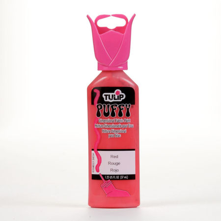 Picture of Tulip Dimensional Fabric Paint Puffy Red 1.25 oz.