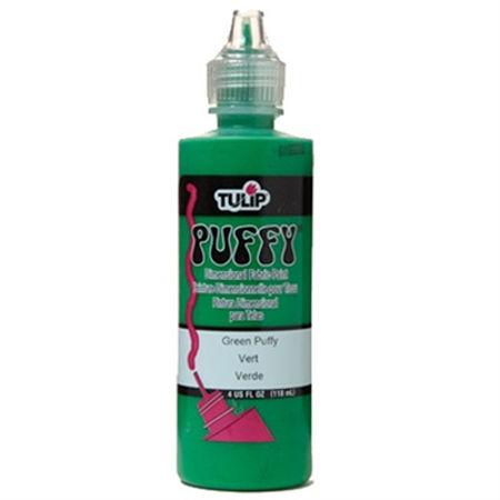 Picture of Tulip Dimensional Fabric Paint Puffy Green 4 oz.