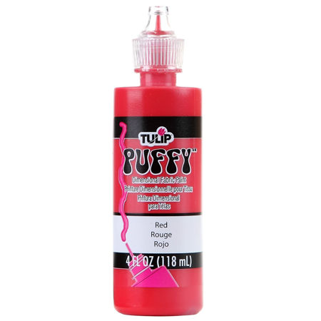 Picture of Tulip Dimensional Fabric Paint Puffy Red 4 oz.