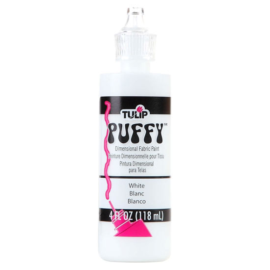 Picture of Tulip Dimensional Fabric Paint Puffy White 4 oz.