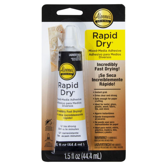 Aleene's® Rapid Dry Mixed Media Adhesive™ Inside package 