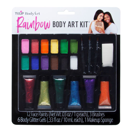 Tulip Body Art® Face & Body Paint Rainbow Kit
