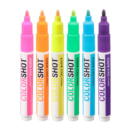Picture of Premium Chalk Markers Bright 6 Pack