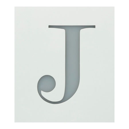 Picture of Premium Monogram Stencils Uppercase Block Alphabet 26 Pack