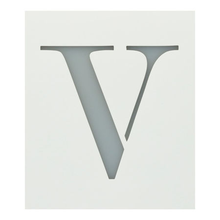 Picture of Premium Monogram Stencils Uppercase Block Alphabet 26 Pack