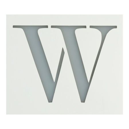 Picture of Premium Monogram Stencils Uppercase Block Alphabet 26 Pack