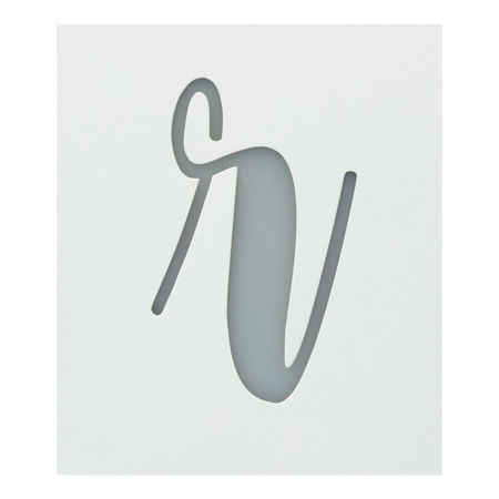 Picture of Premium Monogram Stencils Lowercase Cursive Alphabet 26 Pack
