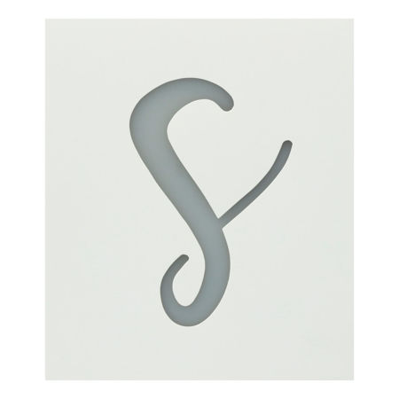 Picture of Premium Monogram Stencils Lowercase Cursive Alphabet 26 Pack