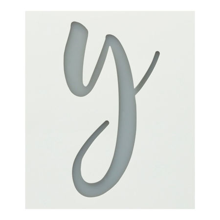 Picture of Premium Monogram Stencils Lowercase Cursive Alphabet 26 Pack