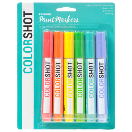Picture of Premium Paint Markers Bright 6 Pack