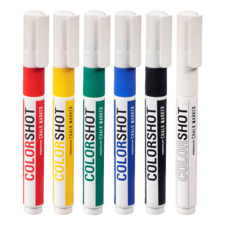 Picture of Premium Chalk Markers Basic 6 Pack