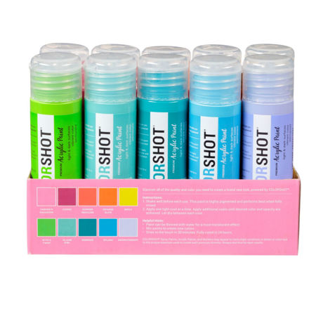 Picture of Premium Acrylic Paint Neon Satin 10 Pack