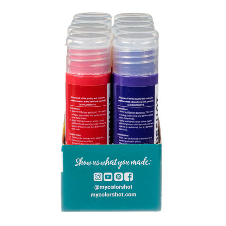 Picture of Premium Acrylic Paint Rainbow Satin 10 Pack