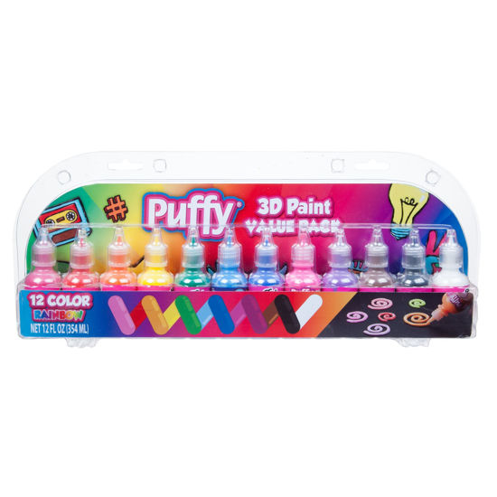 Puffy 3D Paint 12 Pack 1 oz. Package