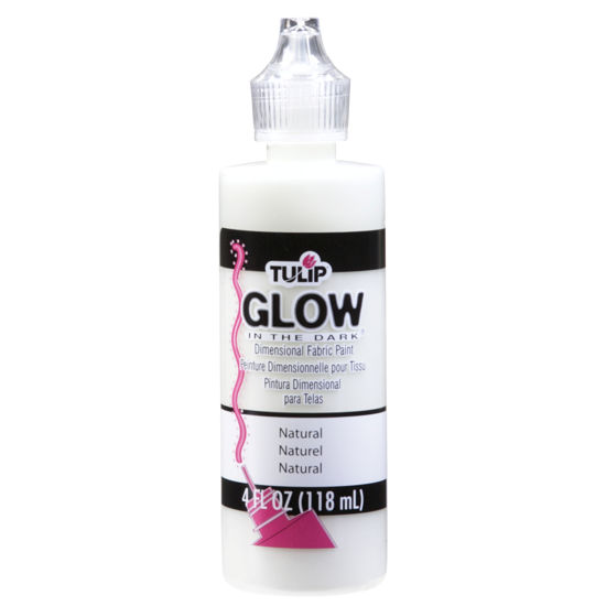 Picture of 16066 Tulip Dimensional Fabric Paint Glow Natural 4 oz.