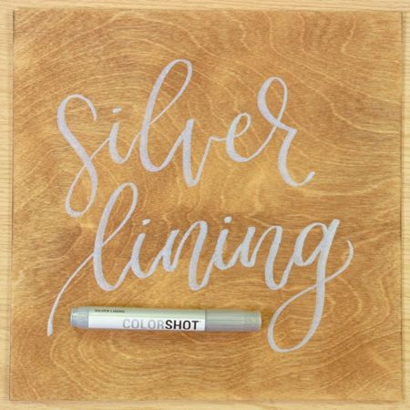 Picture of 43869 Premium Paint Marker Silver Lining Metallic