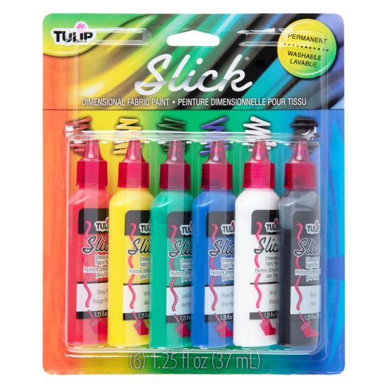 Picture of 00825 Dimensional Fabric Paint Slick 6 Pack